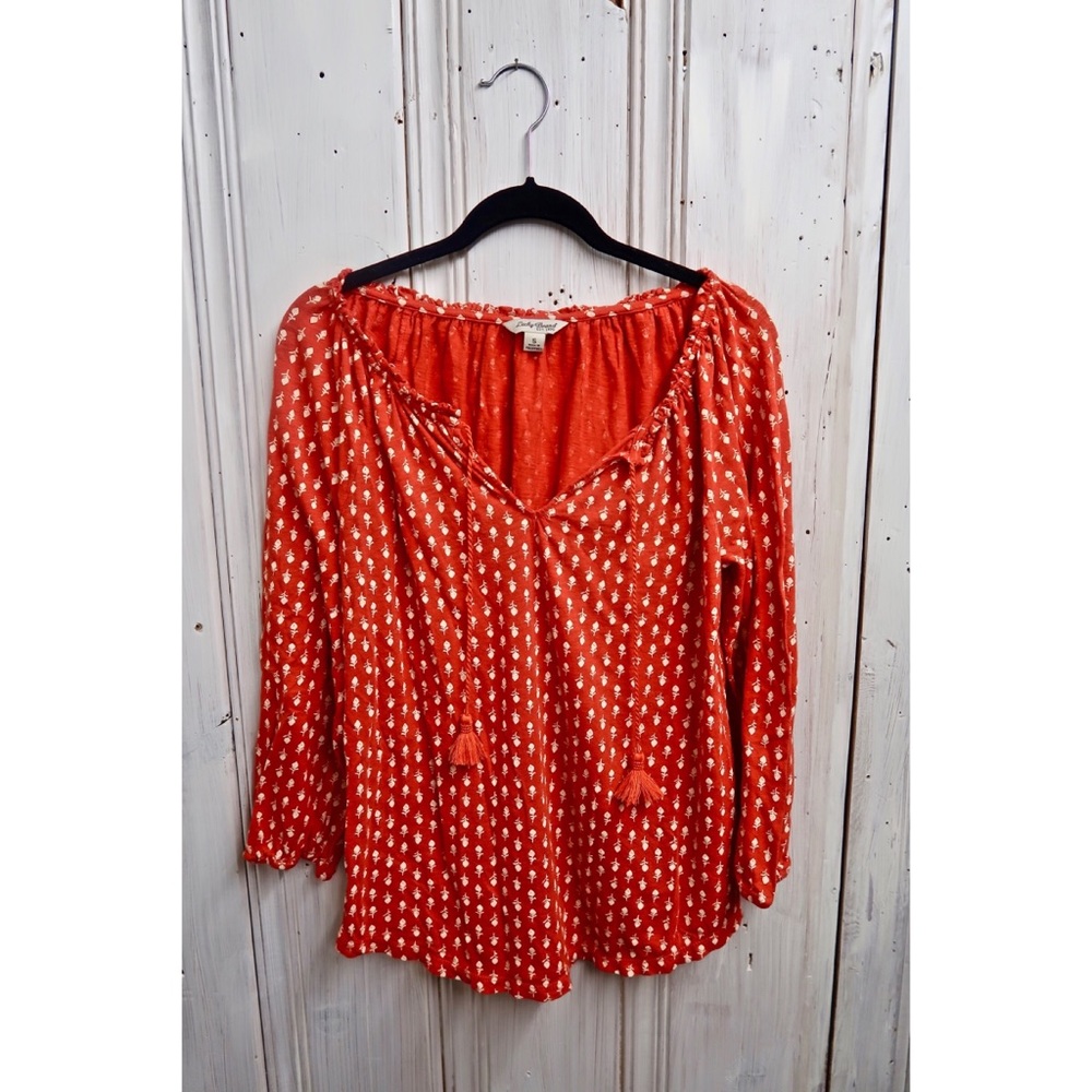 Lucky Brand Long Sleeve Blouse